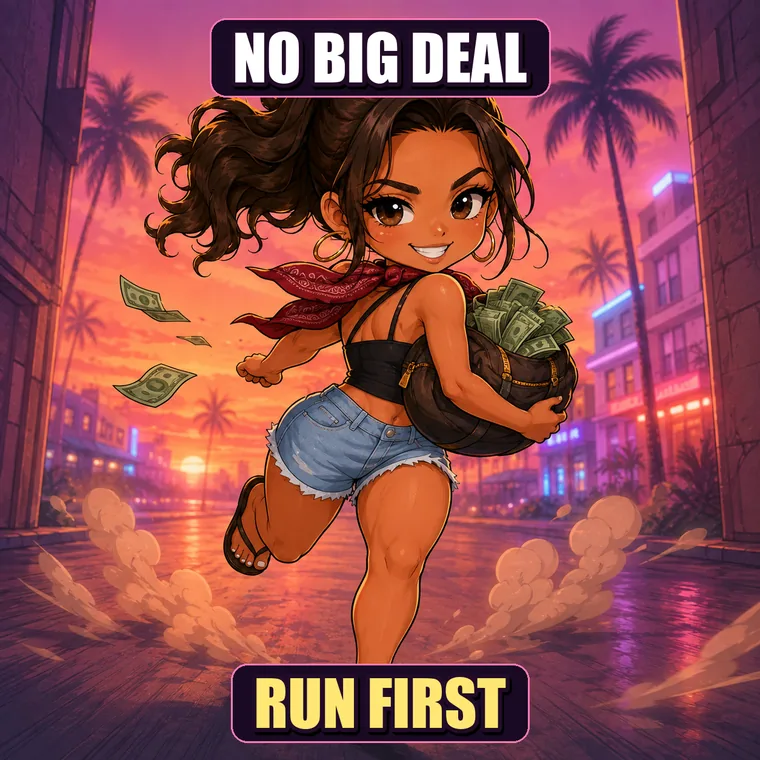 Chibi Lucia meme: Run First
